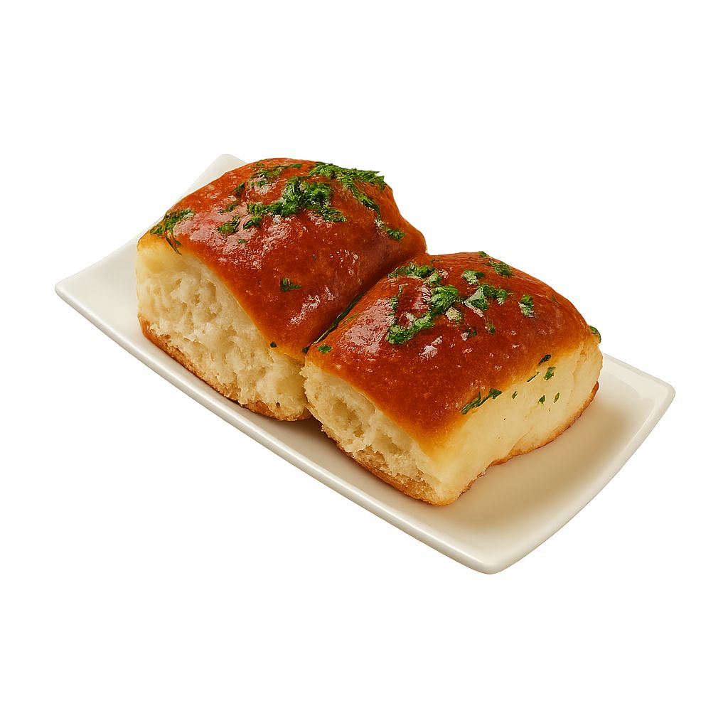 Pampushky · garlic rolls