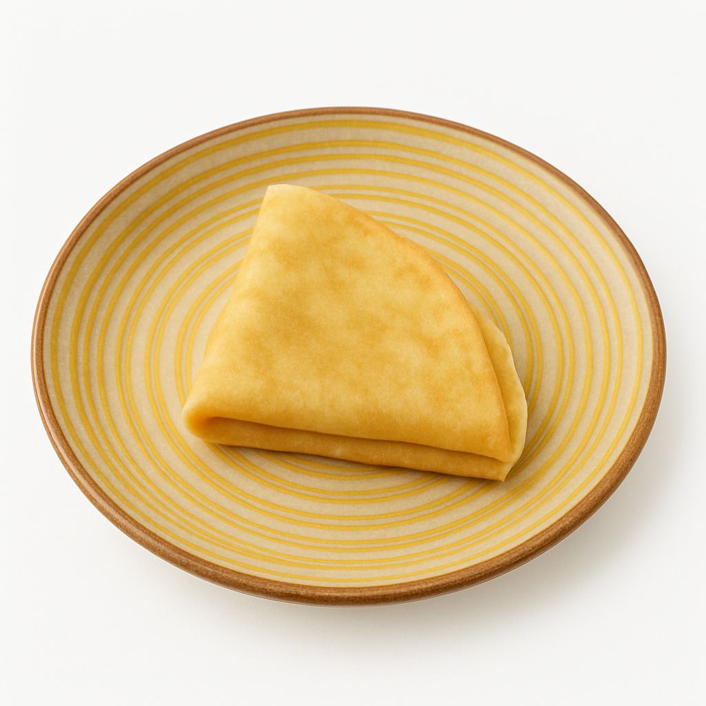 Plain crêpe