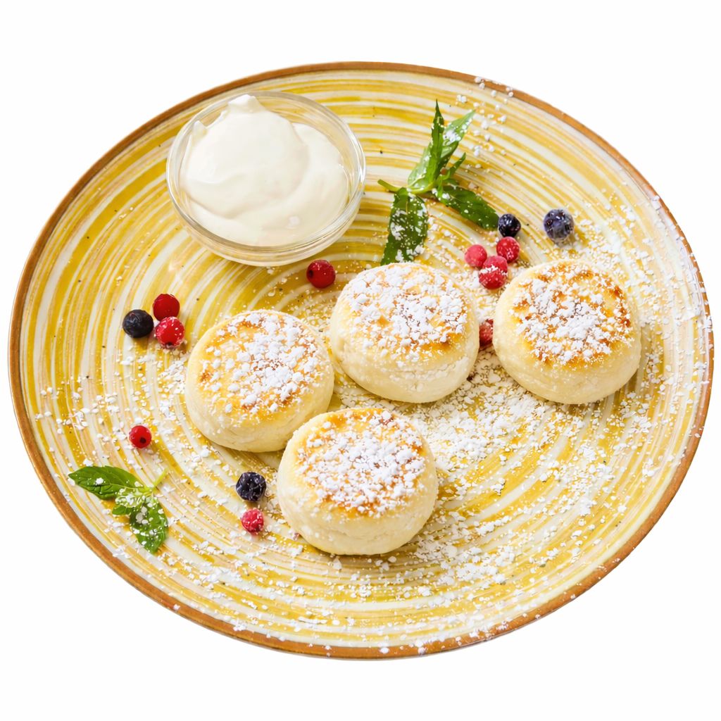 Syrnyky · quark pancakes