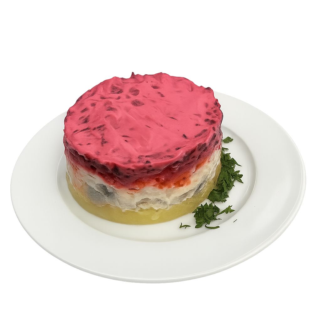 Shuba · layered herring salad