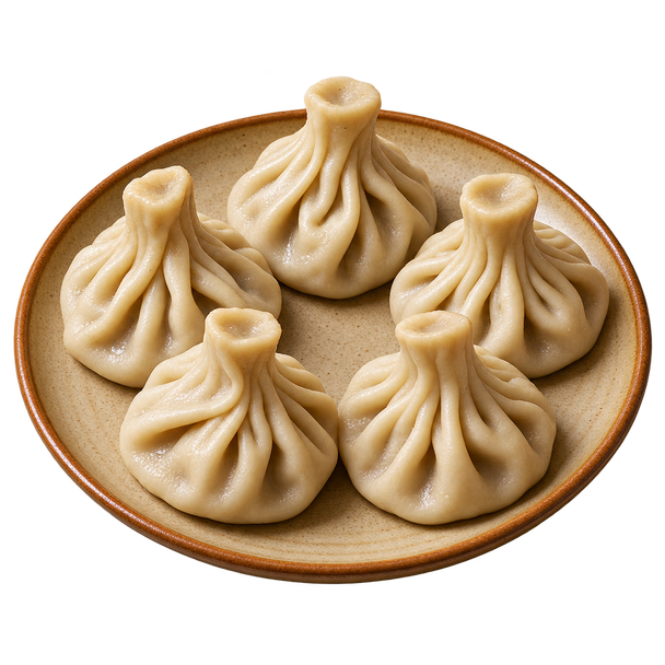 Chinkali mit drei Käsesorten